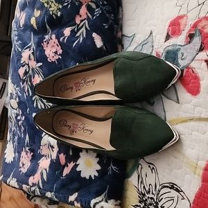 Dark Green Flats